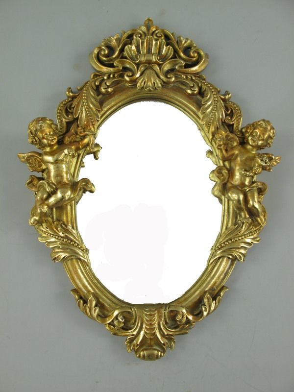 Wandspiegel Polystein GOLD 49x36cm