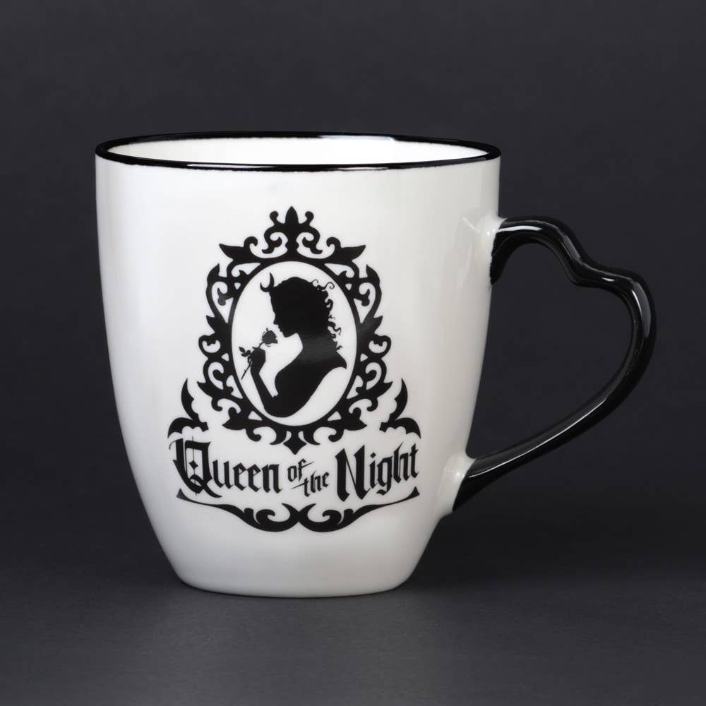 Königin der Nacht & Herr der Dunkelheit, Tassen-Set für Paare