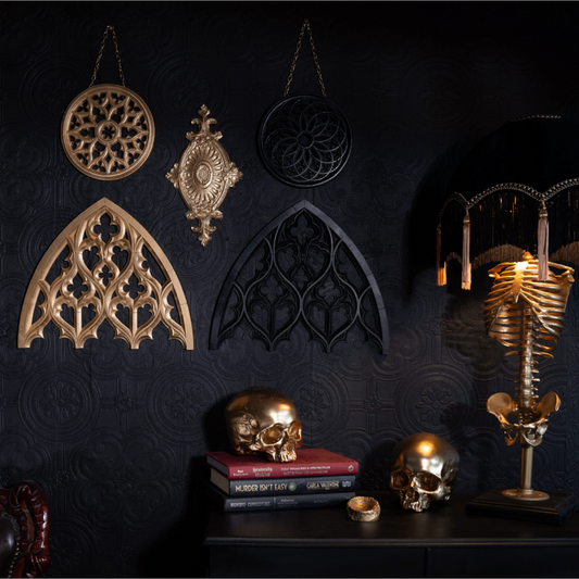 OSIRIS - GOTHIC ARCH WALL DECOR GOLD