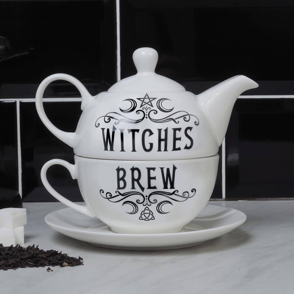Witches Brew : Keramik-Teeset für eine Person