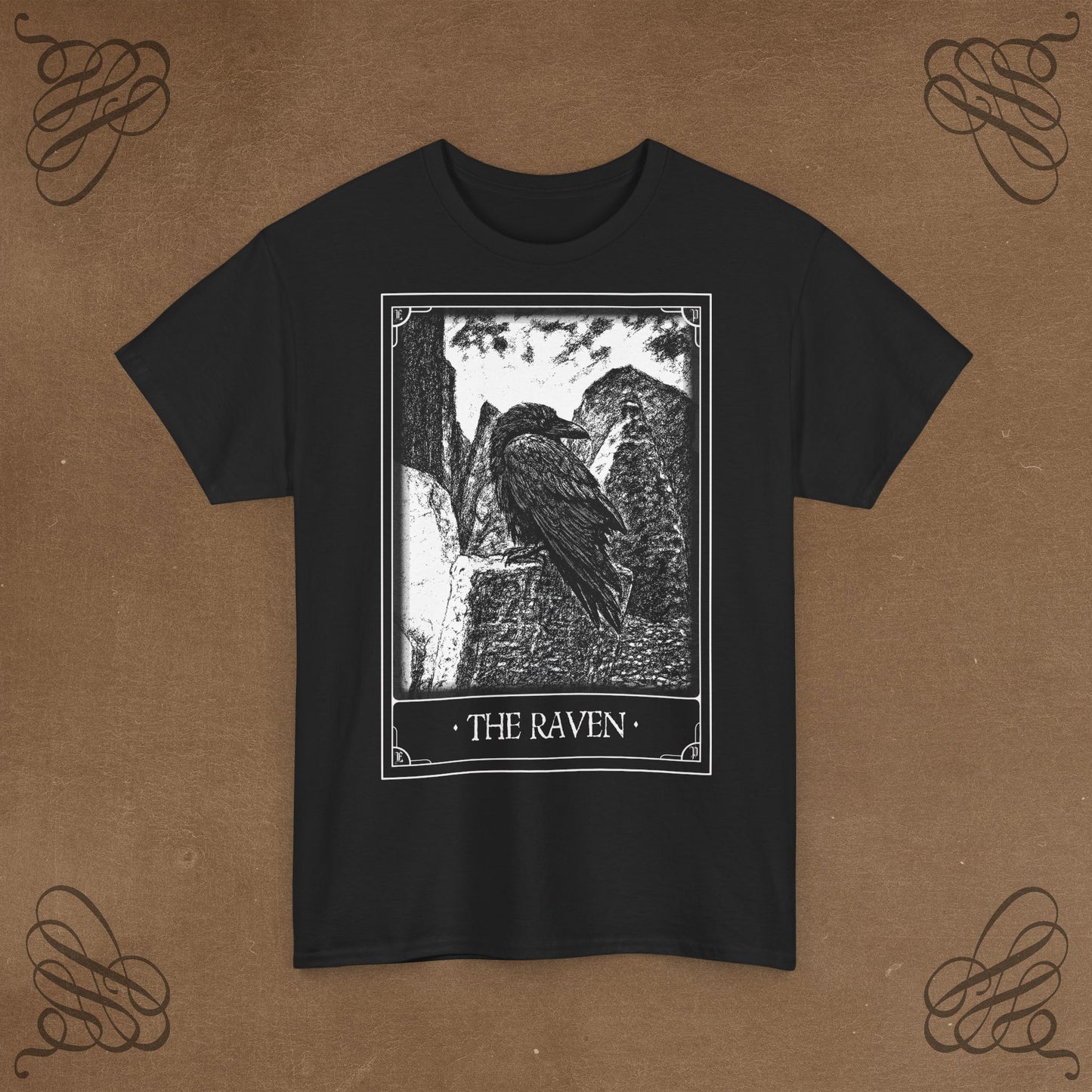 The Raven Unisex Heavy Cotton Tee