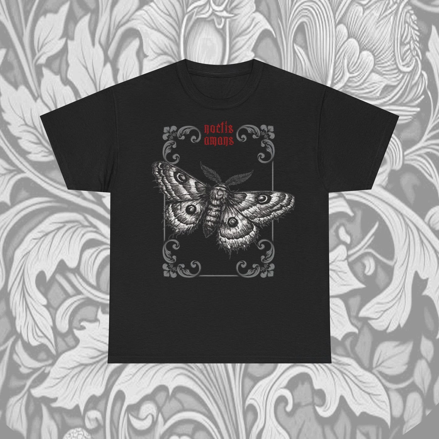 Noctis Amans Unisex Heavy Cotton Tee black