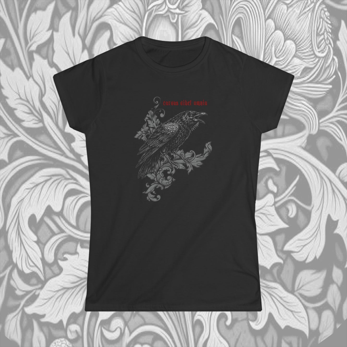 Corvus Videt Omnia Women's Tee black