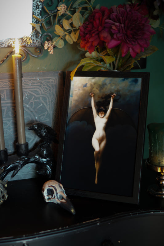 Kunstdruck Bat Lady