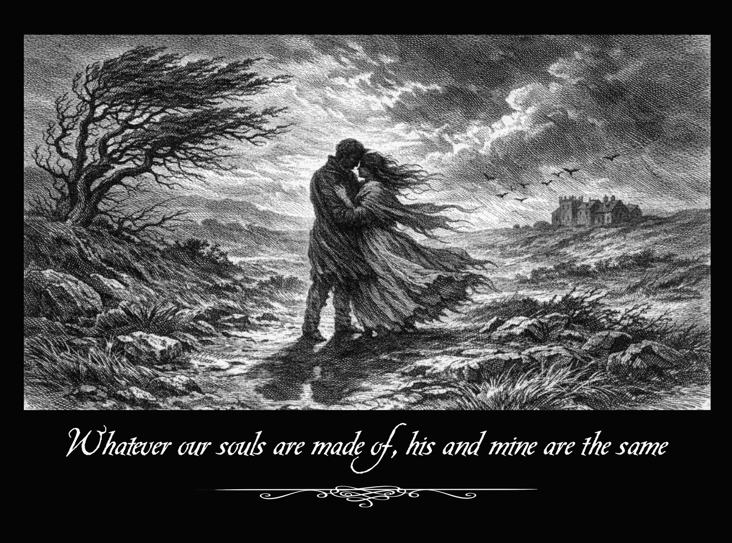 Wuthering Heights Unisex Heavy Cotton Tee