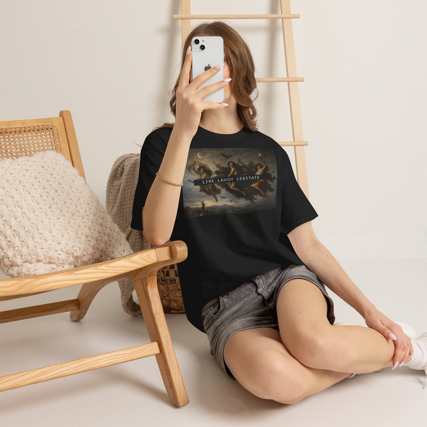 Live Laugh Levitate Unisex Heavy Cotton Tee