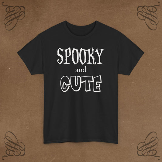 Spooky & Cute Unisex Heavy Cotton Tee