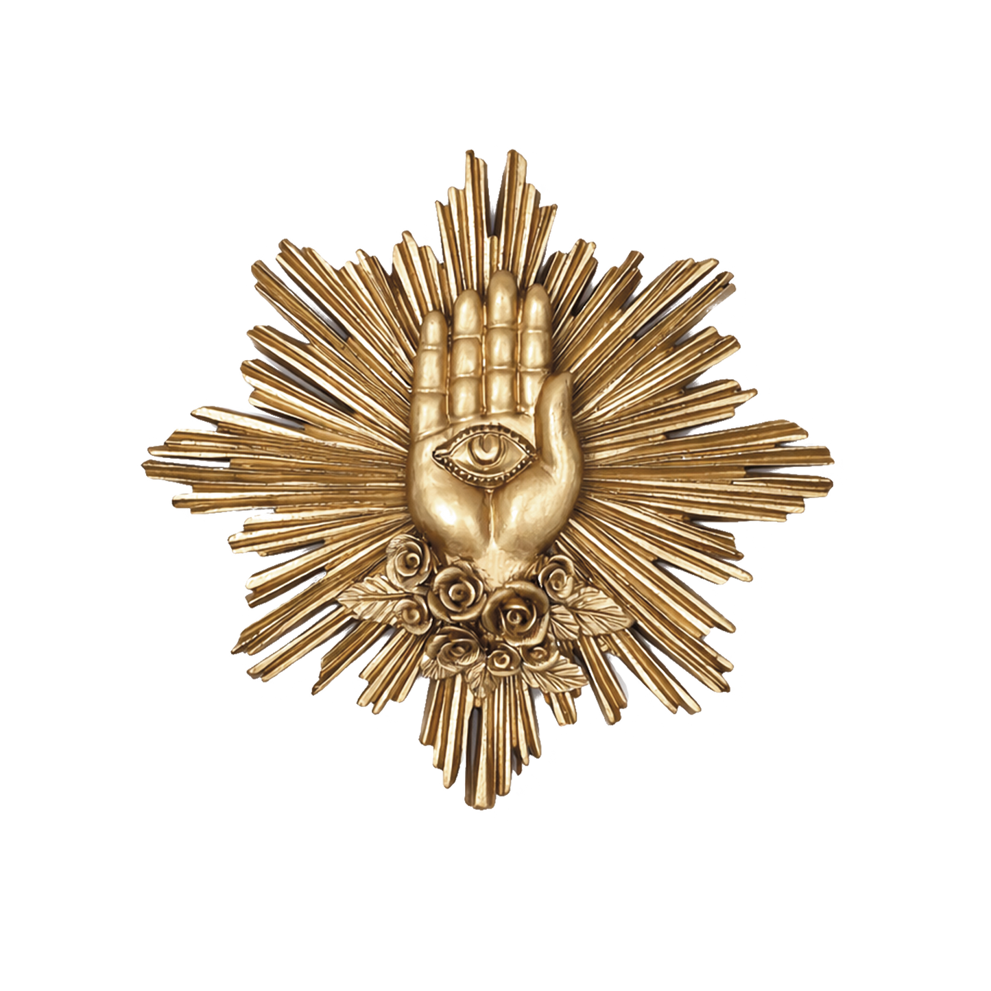 Golden Hand - 14 x 13 cm