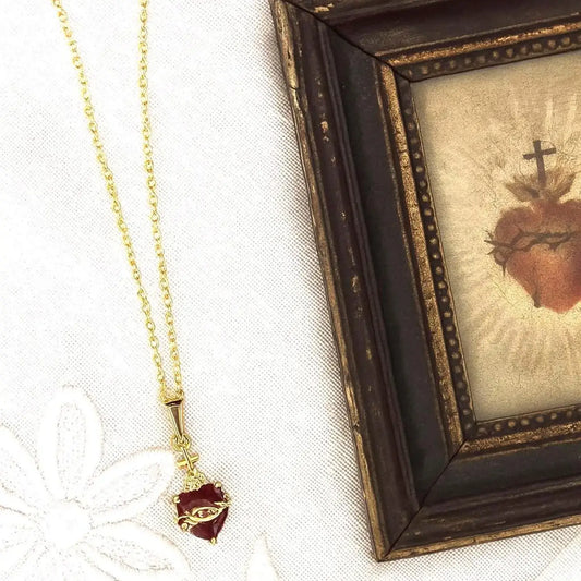 Sacred Heart Halskette