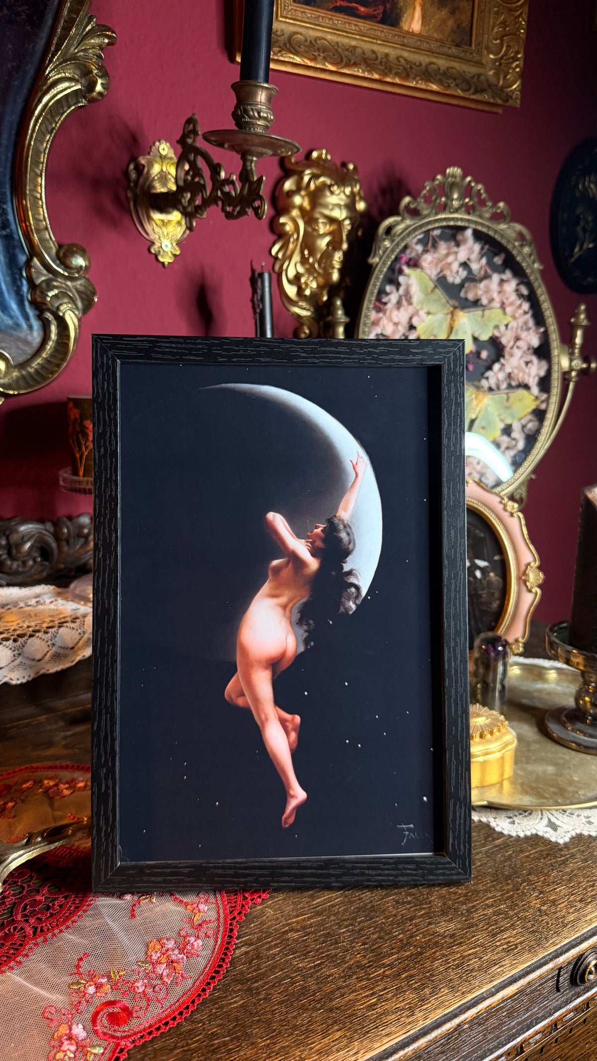 Kunstdruck Moon Nymph