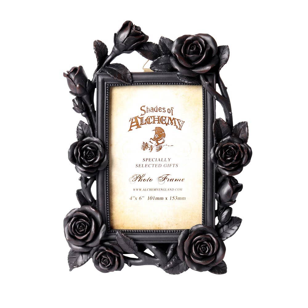 Rose & Vine Bilderrahmen (15x10 cm) Schwarz