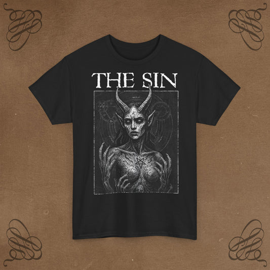 The Sin Unisex Heavy Cotton Tee