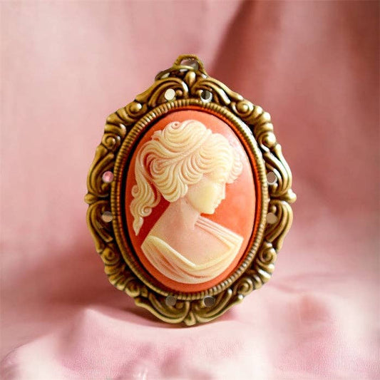 Barock Lady Kamee Halskette