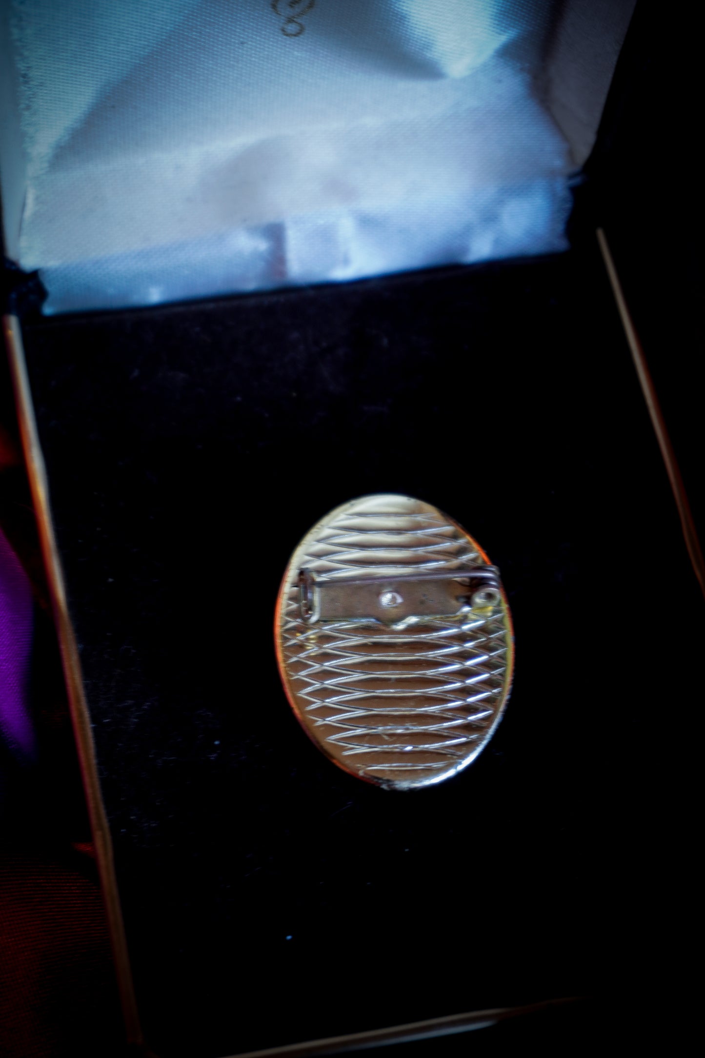 Kamee - Brosche Türkis