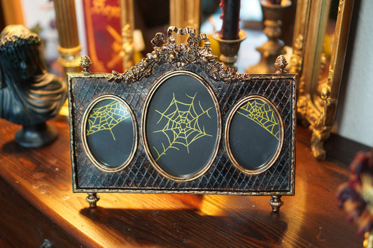 Bilderrahmen  3er schwarz