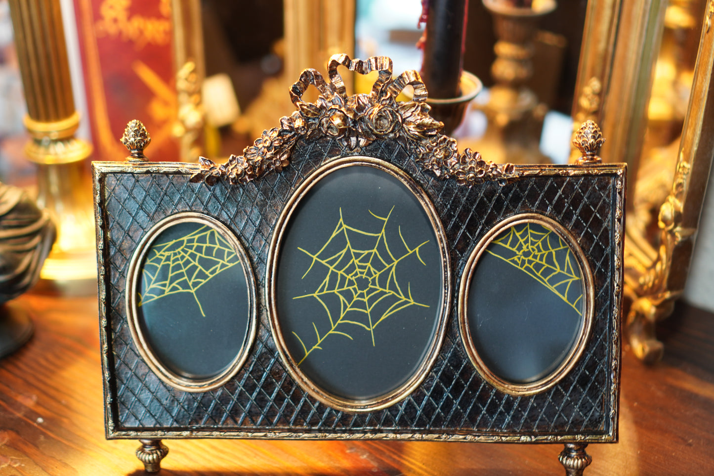 Bilderrahmen  3er schwarz