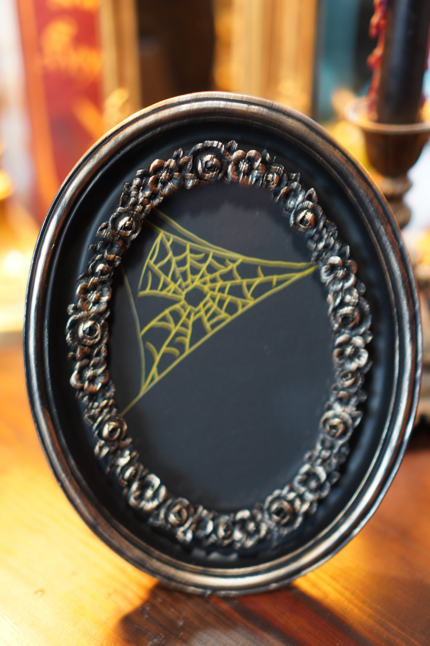 Bilderrahmen oval 10x15cm