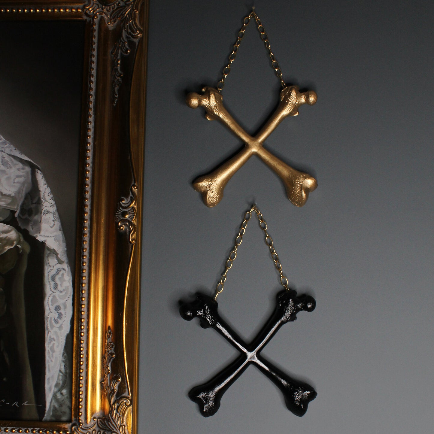Crossbones Wall Hanging