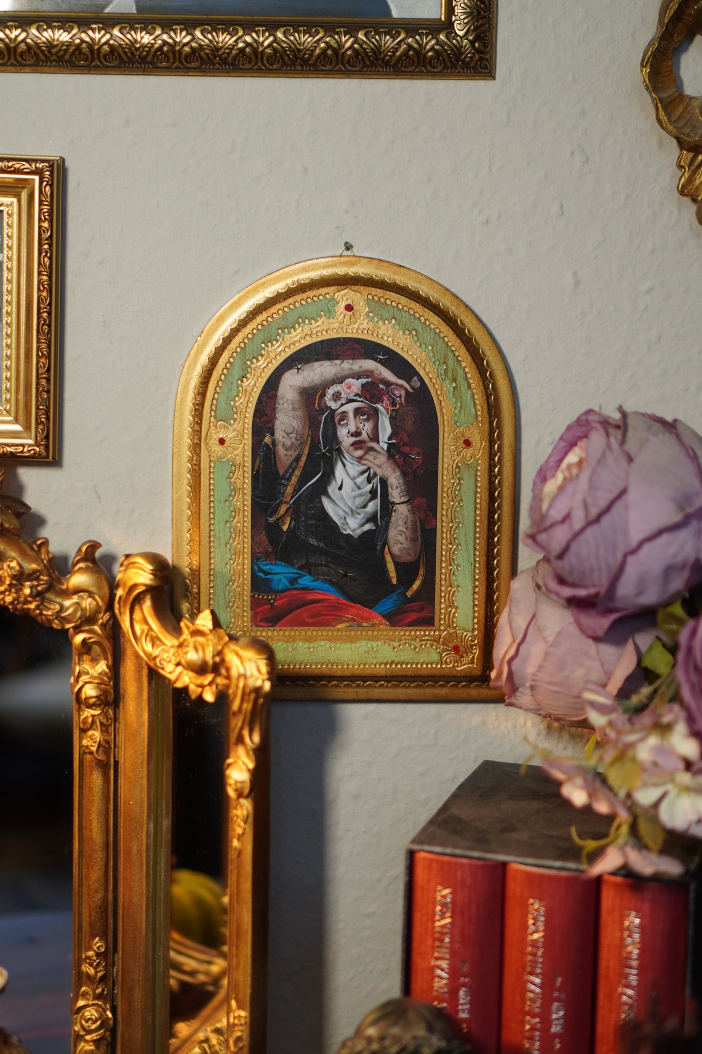 HOLZTAFEL HEILIGE RITA