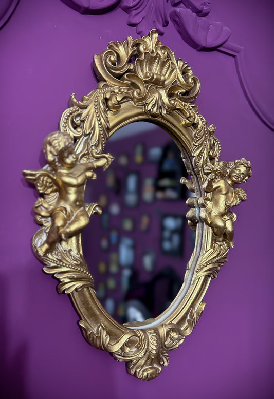 Wandspiegel Polystein GOLD 49x36cm