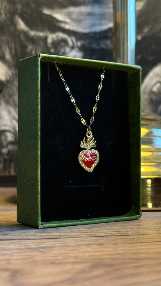 Sacred Heart Halskette 10