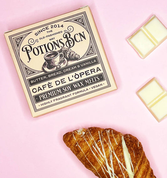 Cafè de L'Òpera Duftwachs in Schokoladenform