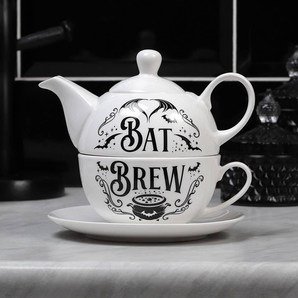 Fledermaus-Brew Keramik-Tee-Set