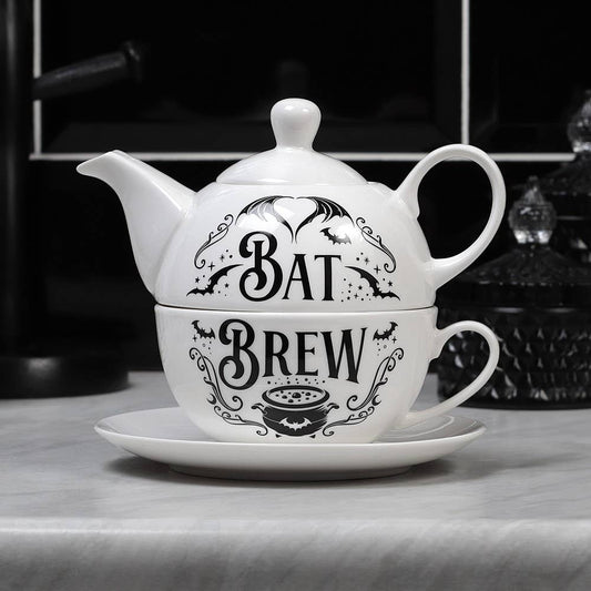 Fledermaus-Brew Keramik-Tee-Set