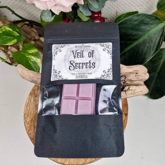 Wachsschmelz 'Veil Of Secrets' - Himbeere & Pfefferkorn