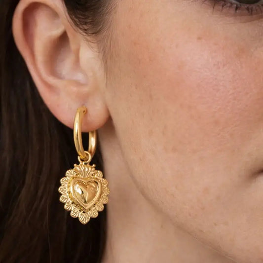 Ohrringe Sacred Heart