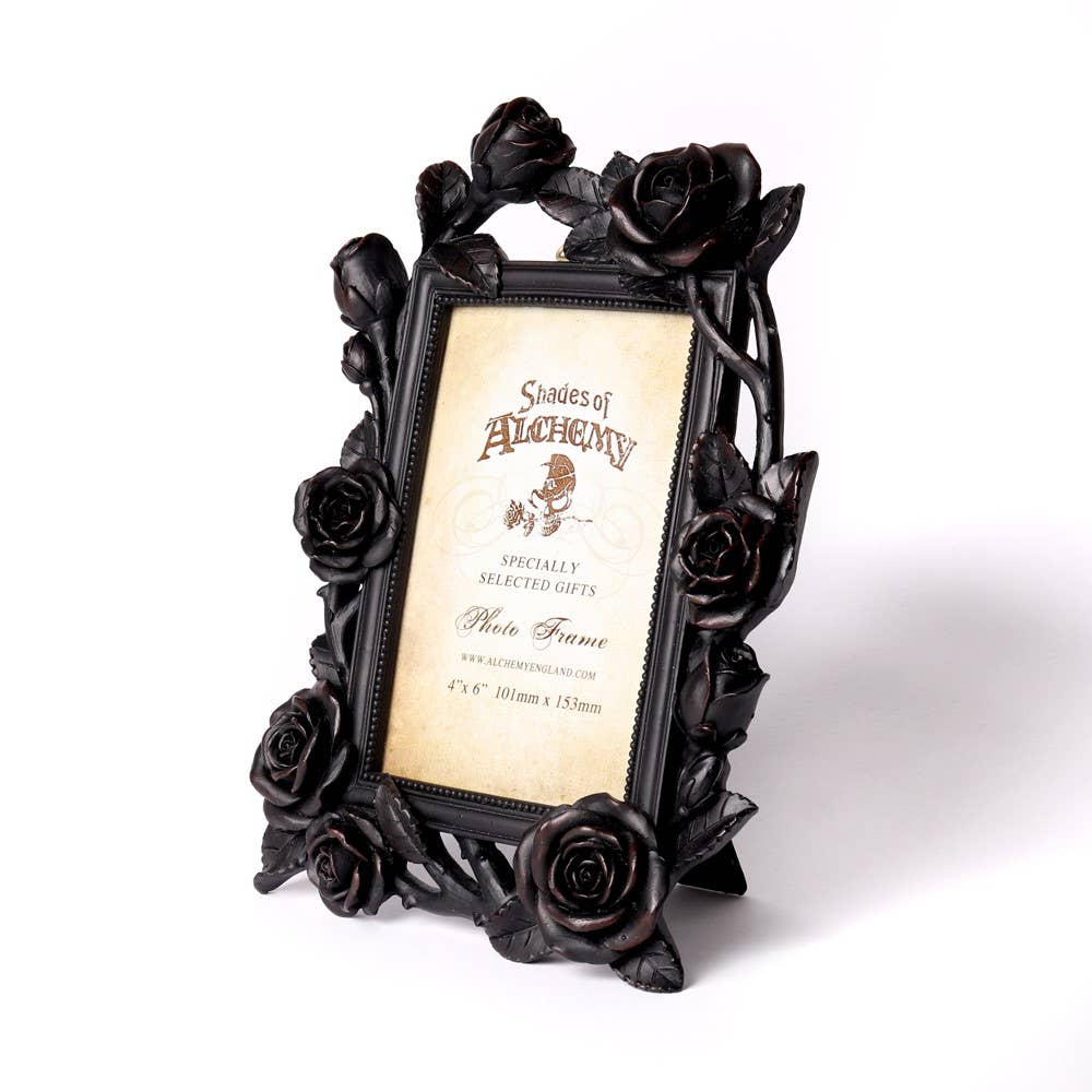 Rose & Vine Bilderrahmen (15x10 cm) Schwarz
