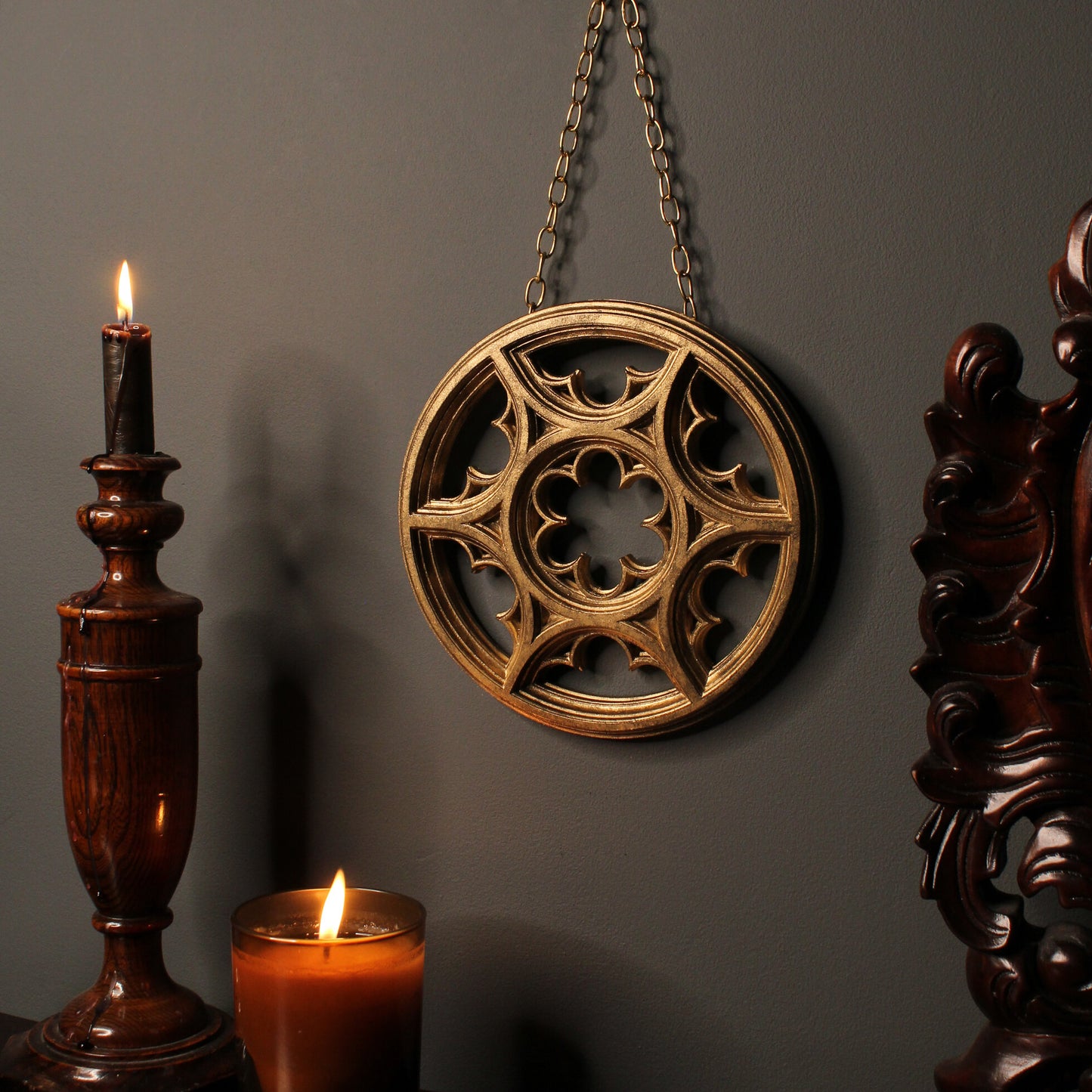 Cornelius Gothic Window Wall Hanging