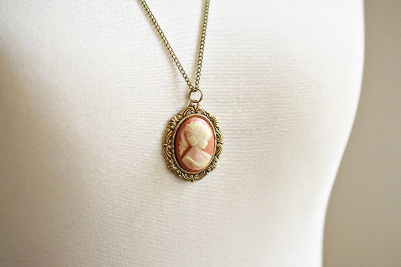 Barock Lady Kamee Halskette