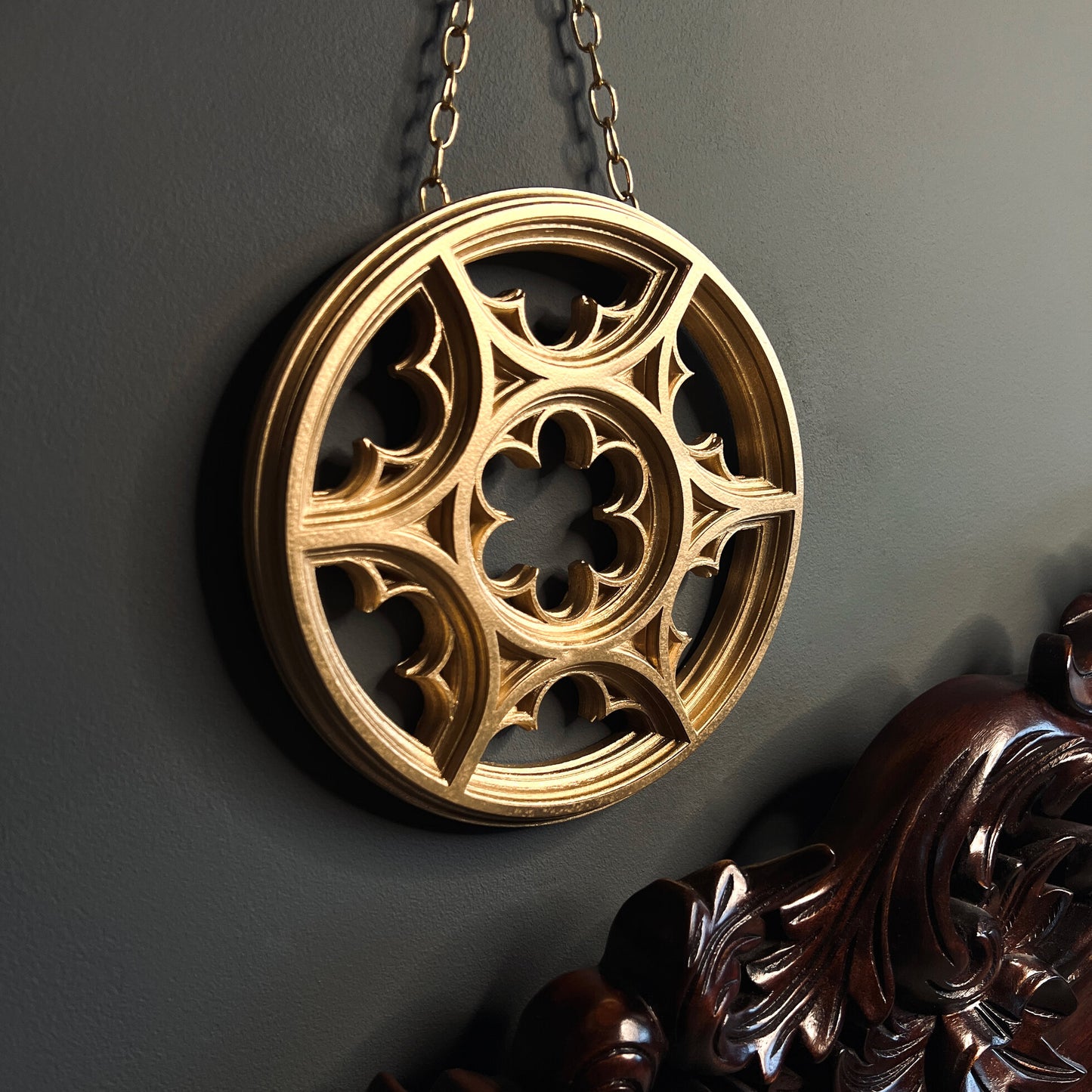 Cornelius Gothic Window Wall Hanging