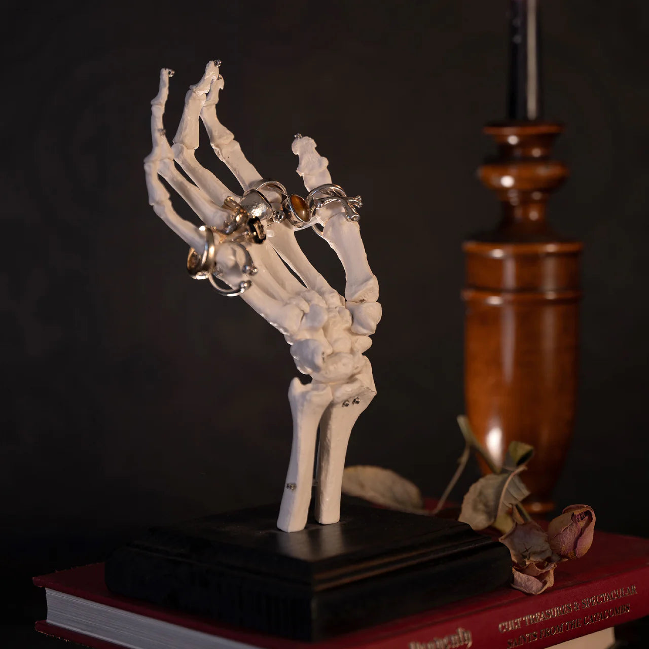Skeleton Hand Jewelry Stand