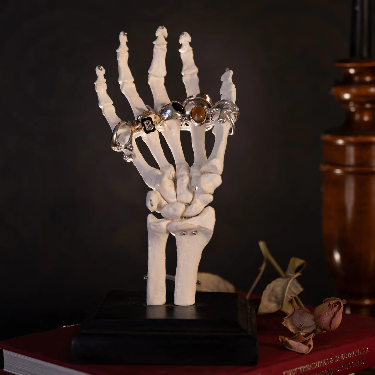 Skeleton Hand Jewelry Stand